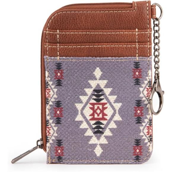 Handbags - Card Wallet for Women Boho Aztec Credit Card Holder with